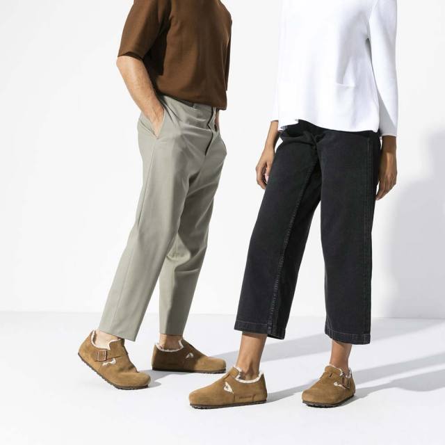 BIRKENSTOCKビルケンシュトックLondonShearlingロンドンシアリングスエードレザー1014963