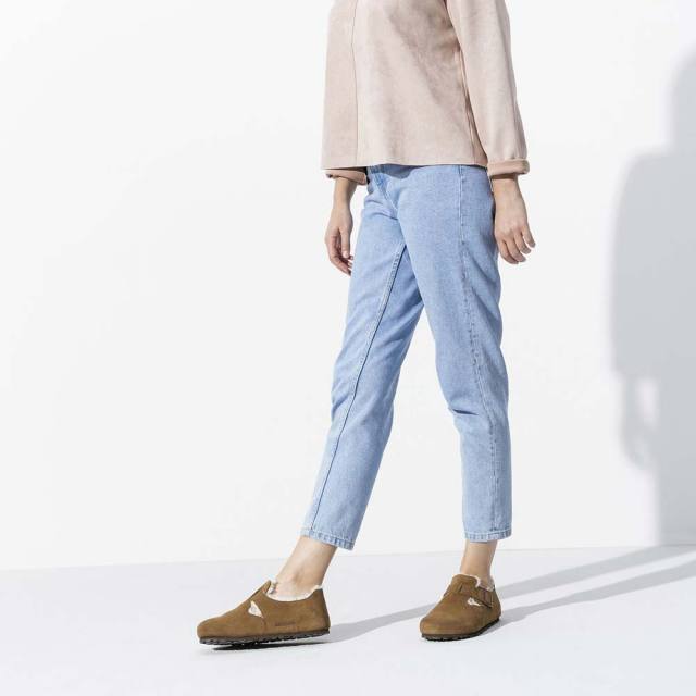 BIRKENSTOCKビルケンシュトックLondonShearlingロンドンシアリングスエードレザー1014963