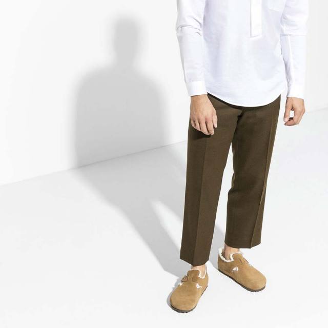 BIRKENSTOCKビルケンシュトックLondonShearlingロンドンシアリングスエードレザー1014963