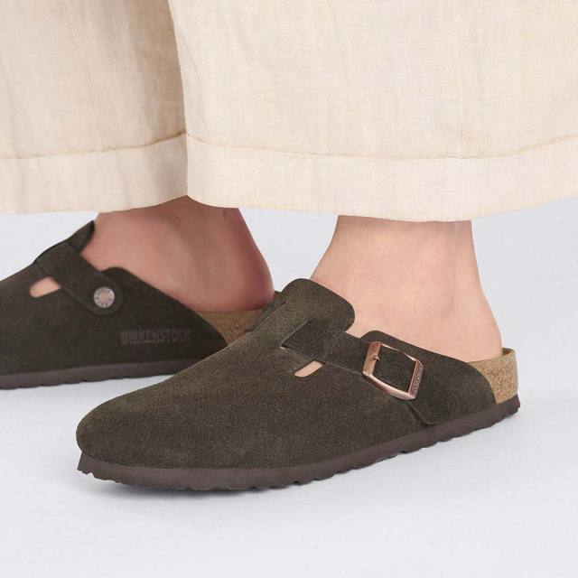 ビルケンシュトック ボストン スエードレザー BIRKENSTOCK Boston モカ 