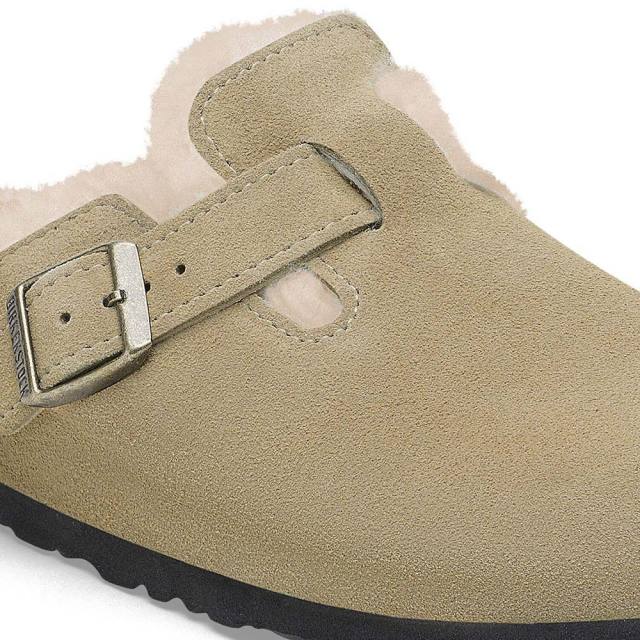2044 BIRKENSTOCK ボストン 24.5cm スエード なおら トープ