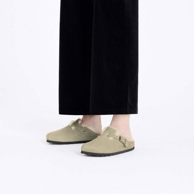 BIRKENSTOCKビルケンシュトックBostonShearlingボストンシアリングスエードレザー1028299