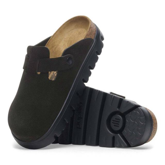 BIRKENSTOCKビルケンシュトックBostonChunkyボストンチャンキースエードレザー1028317