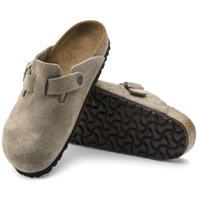 ビルケンシュトック ボストン スエードレザートープ BIRKENSTOCK 