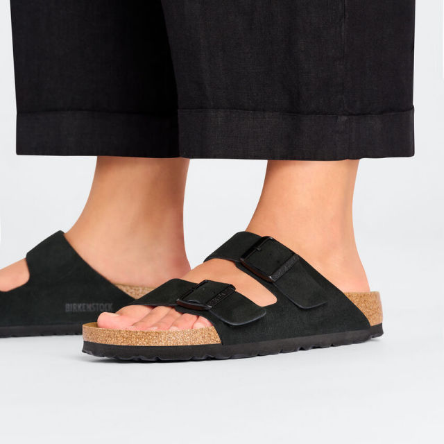 BIRKENSTOCKビルケンシュトックArizonaSuedeLeatherアリゾナスエードレザーブラック1027152