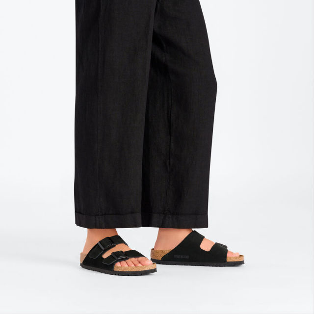 ビルケンシュトック アリゾナ スエードレザー ブラック BIRKENSTOCK 