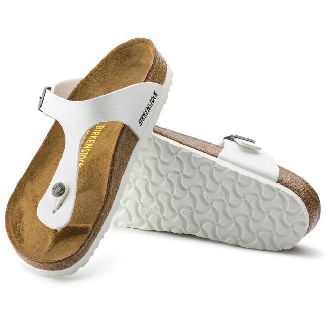 ビルケンシュトック ギゼ ビルコフロー ホワイト BIRKENSTOCK Gizeh 