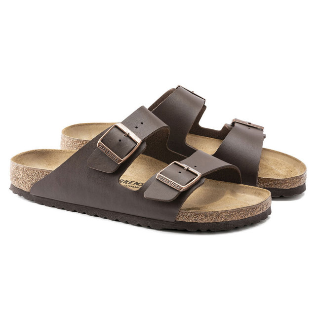 ビルケンシュトック アリゾナ ビルコフロー Birkenstock Arizona Birko Flor Dark Brown メンズ レディース サンダル Gc Gc