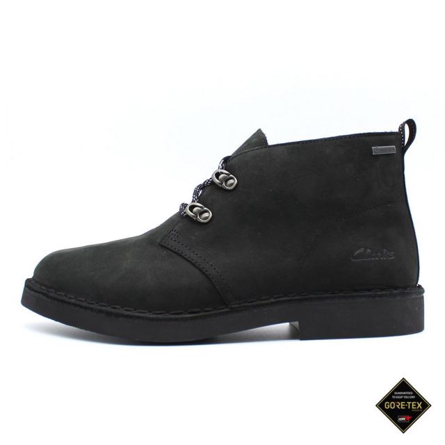 クラークス メンズ デザートブーツ2ゴアテックス ブラックヌバック Clarks Desert Bt2 Gtx Black Nubuck メンズ ブーツ 26162172