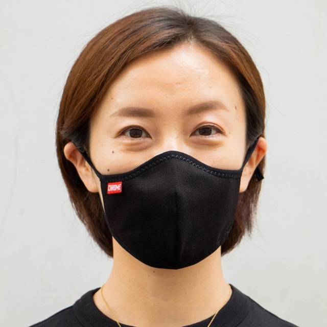 クローム マスク 洗える シチズン フェイス マスク CHROME CITIZEN FACEMASK GREY/BLACK 布マスク おしゃれ SURVIVAL GEAR AC206GYBK