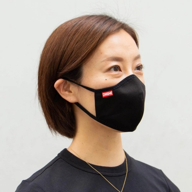 クローム マスク 洗える シチズン フェイス マスク CHROME CITIZEN FACEMASK GREY/BLACK 布マスク おしゃれ SURVIVAL GEAR AC206GYBK