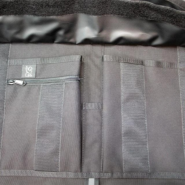 クローム メッセンジャーバッグ ベルリン CHROME BERLIN BLACK/BLACK 防水(WEATHER PROOF) 大容量 BACK PACKS BG113BKBK