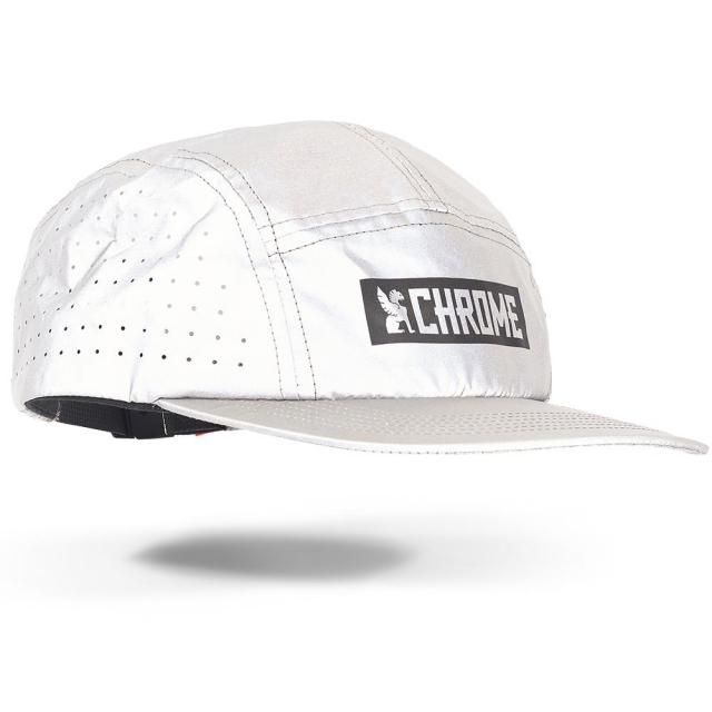 クローム ファイブ パネル ハット CHROME 5 PANEL HAT REFLECTIVE 帽子 リフレクター 反射素材 自転車 ロードバイク ピスト AC210REFL