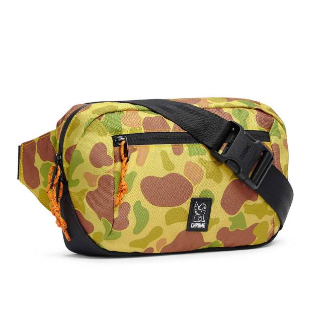 【SALE】 クローム ジップトップ ウェストパック CHROME ZIPTOP WAISTPACK DUCK CAMO バッグ ボディバッグ ダックカモ カモフラージュ カモ柄 迷彩 ミリタリー ★耐水 3L BG288DKMO