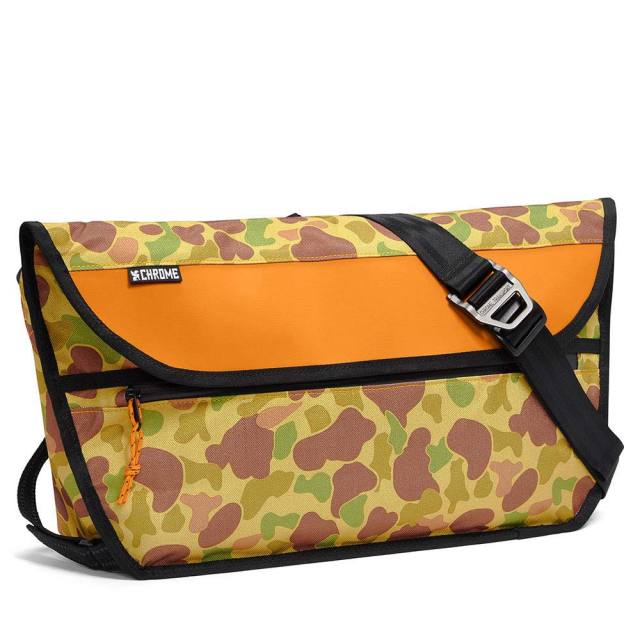 【SALE】 クローム シンプル メッセンジャー バッグ MD CHROME SIMPLE MESSENGER BAG MD DUCK CAMO バッグ メッセンジャーバッグ ダックカモ カモフラージュ カモ柄 迷彩 ミリタリー ★★防水 15L BG332DKMO