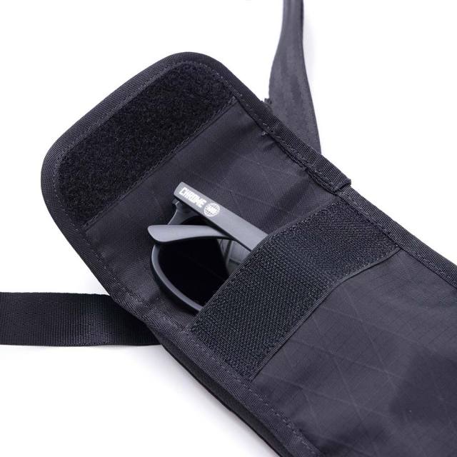 クローム トラベル テック ポーチ CHROME TRAVEL TECH POUCH BLACK X