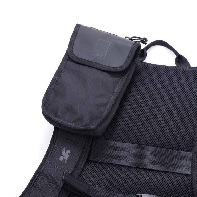 クローム トラベル テック ポーチ CHROME TRAVEL TECH POUCH BLACK X
