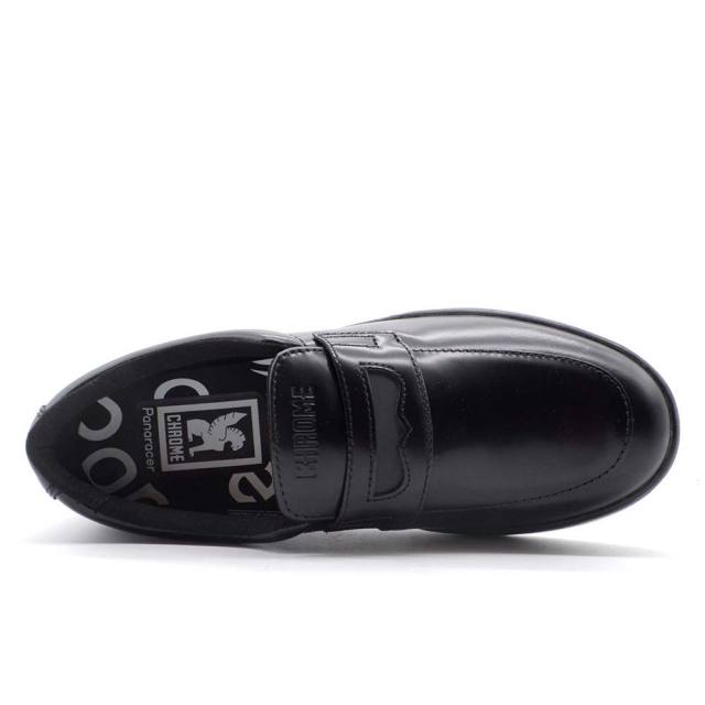 クローム A27 ローファー CHROME A27 LOAFER BLACK SMOOTH メンズ