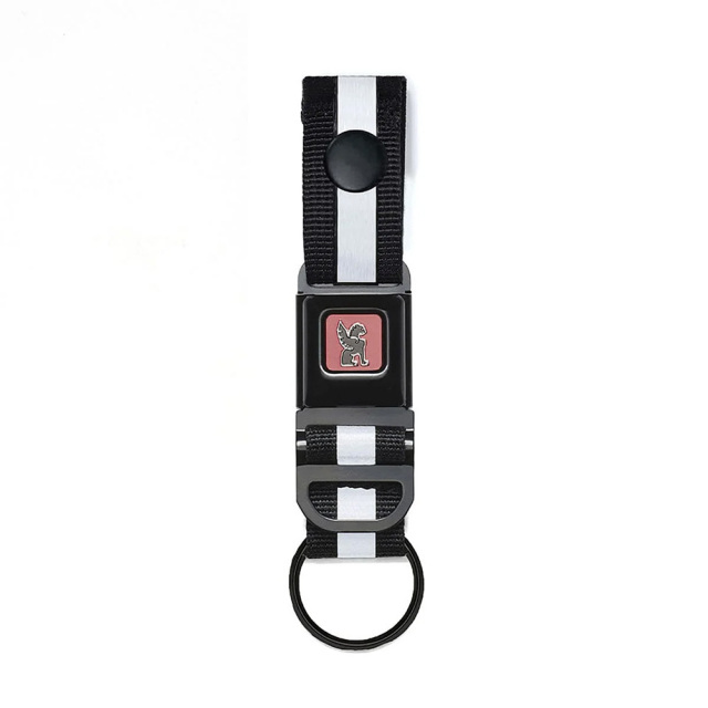CHROMEクロームMINIBUCKLEKEYCHAINミニバックルキーチェーンAC103BKRS