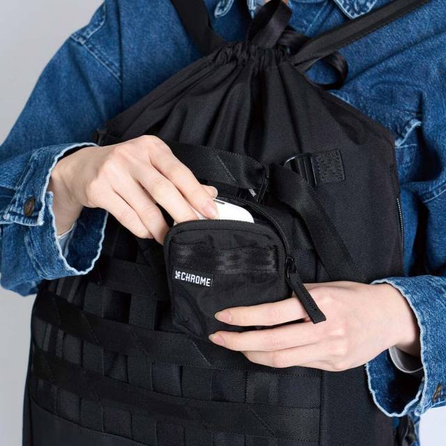 CHROMEクロームPACACCESSORYPOUCHXSパックアクセサリーポーチXSAJ004CHLK