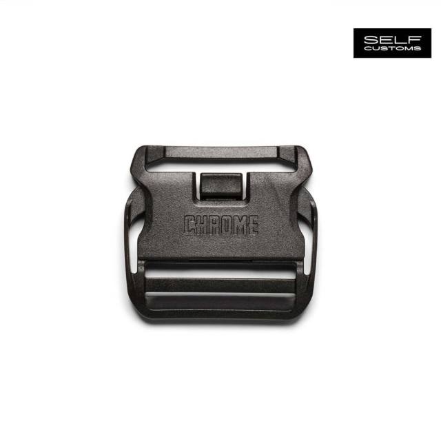 CHROMEクロームLARGE3PTPLASTICBUCKLEラージ3PTプラスチックバックルAC252BK