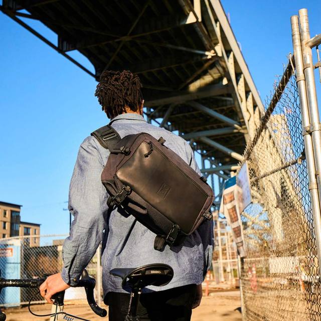 クローム カデット マックス CHROME KADET MAX BLACK CANVAS LEATHER