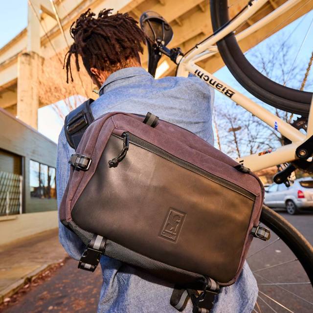 クローム カデット マックス CHROME KADET MAX BLACK CANVAS LEATHER