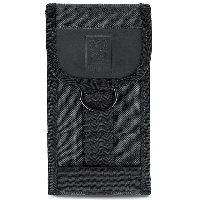 クローム スマートフォンケース ラージ フォン ポーチ CHROME LARGE PHONE POUCH BLACK iPhone Plus BAG ACCESSORIES AC126BK