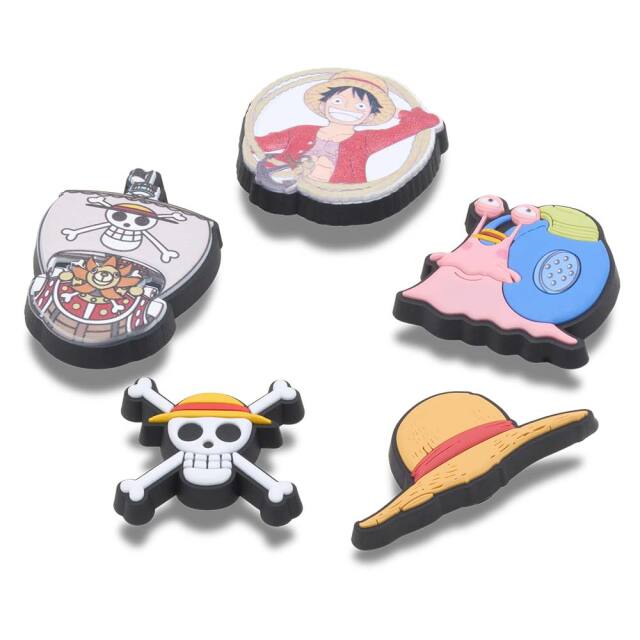 3/5発売】 クロックス ビッツ チャーム ワンピース ルフィ 5パック