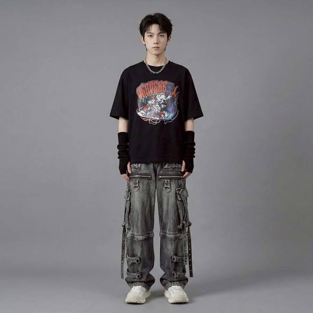 DISTORTIONディストーションDEFIANTディファイアントDIS25F0008-WH