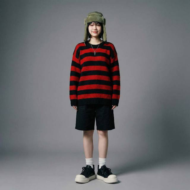 DISTORTIONディストーションFATTOELACEファットトゥレースDIS26F0016-BKWH