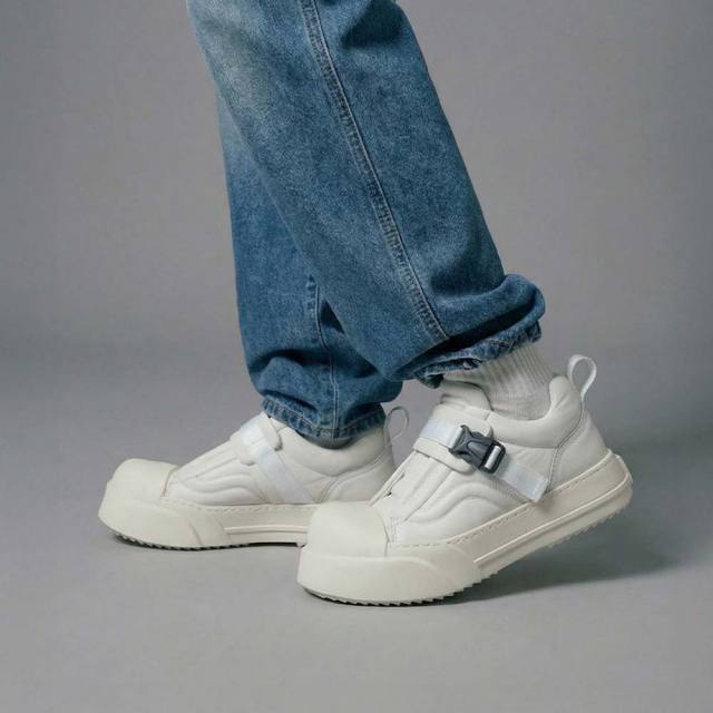 DISTORTIONディストーションFATTOEBUCKLEファットトゥバックルDIS26F0017-WHT