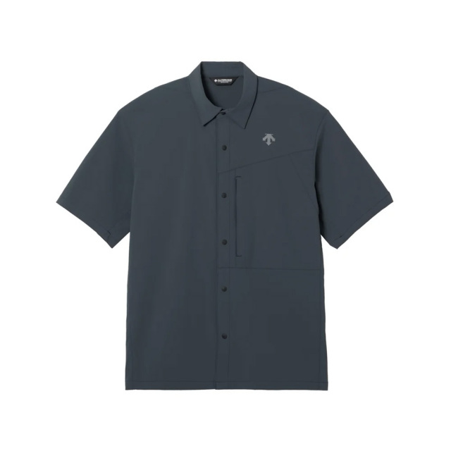 DESCENTEデサントWINDSHELLH/SSHIRTPB.ウィンドシェルハーフスリーブシャツポケッタブル仕様DO6SHS01M-NV13