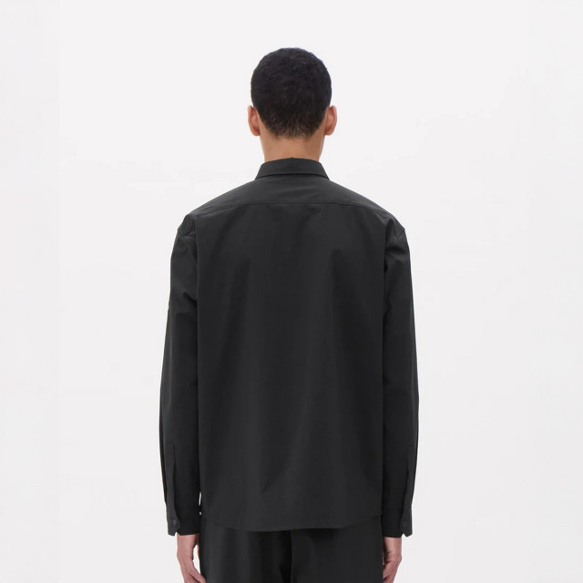 DESCENTEデサントCORDURASTRETCHL/SSHIRTコーデュラストレッチロングスリーブシャツDO6SLS02M-BK00