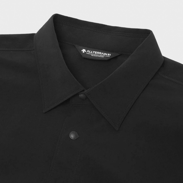 DESCENTEデサントCORDURASTRETCHL/SSHIRTコーデュラストレッチロングスリーブシャツDO6SLS02M-BK00
