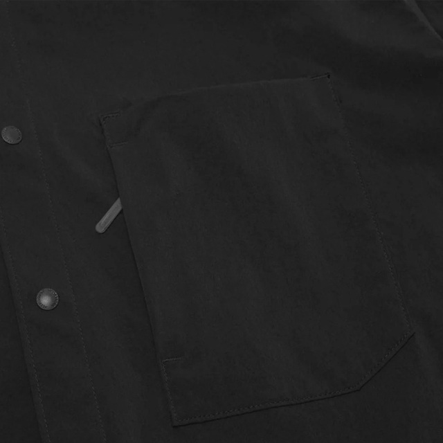 DESCENTEデサントCORDURASTRETCHL/SSHIRTコーデュラストレッチロングスリーブシャツDO6SLS02M-BK00
