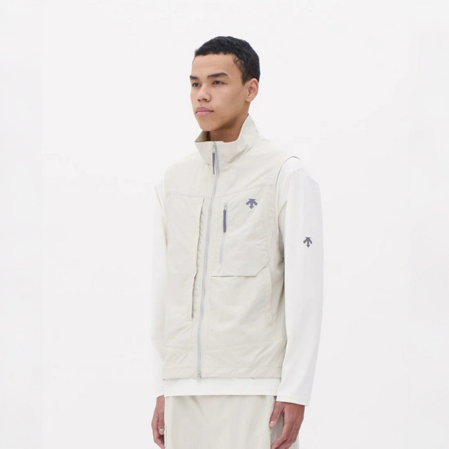 デサント ウーブンタスランベスト DESCENTE WOVEN TASLAN VEST タイム