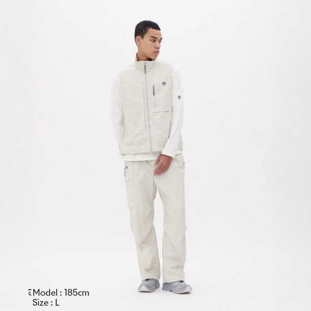 デサント ウーブンタスランベスト DESCENTE WOVEN TASLAN VEST タイム