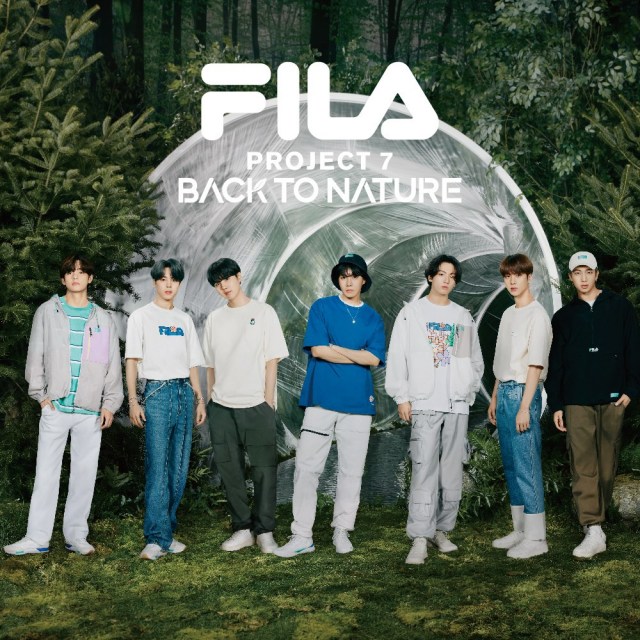 フィラ Fila Bts Project 7 Back To Nature Modulus レディース メンズ スニーカー 防弾少年団 コラボモデル Btsポストカードプレゼント 1rmd 143