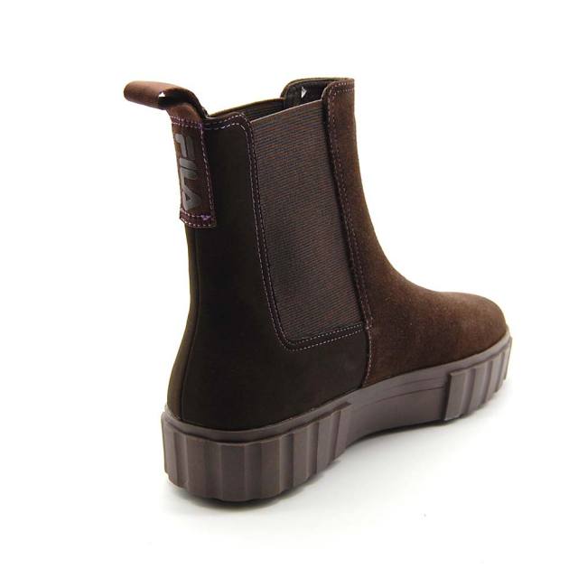 フィラ サンド ブラスト チェルシー FILA SAND BLAST CHELSEA BR/WH/FRD レディース スニーカー 厚底 サイドゴアブーツ プラットフォーム WFW22054-222 フィラ サンド ブラスト チェルシー FILA SAND BLAST CHELSEA BR/WH/FRD レディース スニーカー 厚底 サイドゴアブーツ プラットフォーム WFW22054-222