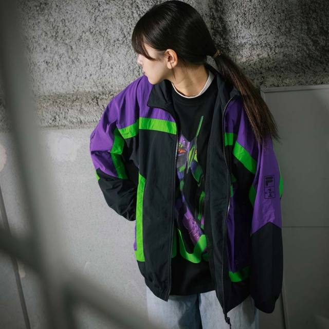 フィラ トラックジャケット L フィラ トラックジャケット エヴァンゲリオン FILA TRACK JACKET