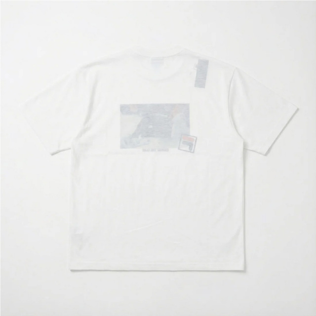 FILAフィラS/SPHOTOTEE01ョートスリーブティーシャツSM6SAU701-WT0