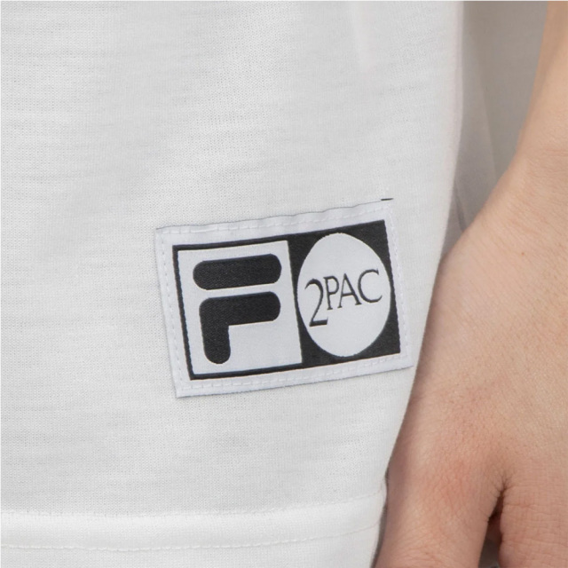 FILAフィラS/SPHOTOTEE01ョートスリーブティーシャツSM6SAU701-WT0