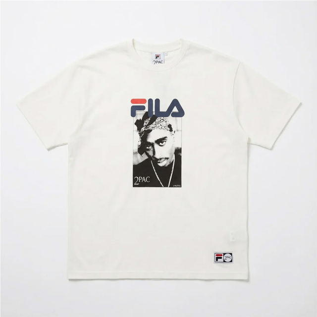 FILAフィラS/SPHOTOTEE03ショートスリーブティーシャツSM6SAU703-WT0