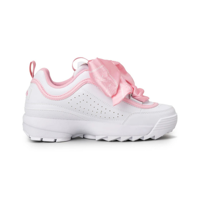 23.0 FILA DISRUPTOR 2  フィラ ディスラプター2 フィラ ディスラプター2スカーフ FILA DISRUPTOR 2 SCARF PURE WHITE