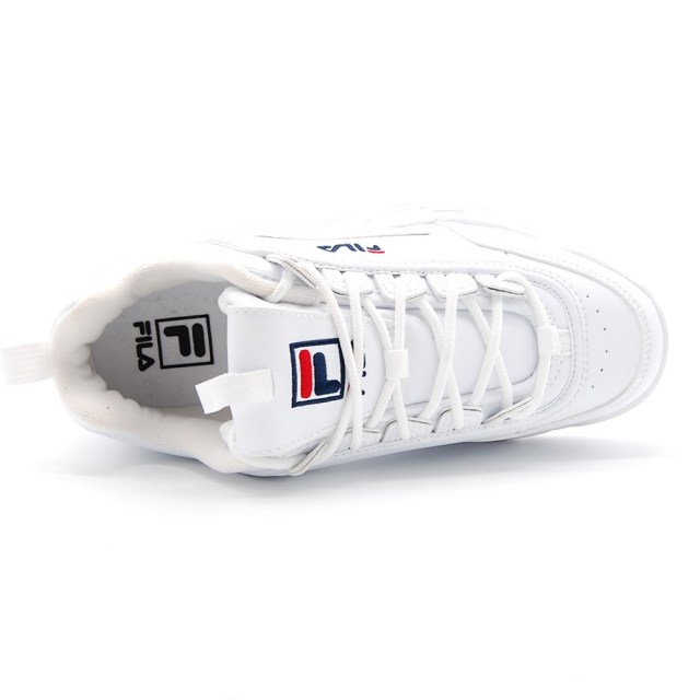 フィラ ディスラプター2 FILA DISRUPTOR2 ホワイト WWT メンズ レディース スニーカー 白 厚底 プラットフォーム F0215-1072 F0540-0001