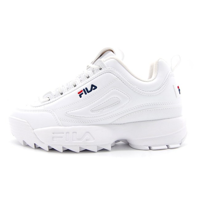 フィラ ディスラプター2 FILA DISRUPTOR2 ホワイト WWT メンズ レディース スニーカー 白 厚底 プラットフォーム F0215-1072 F0540-0001