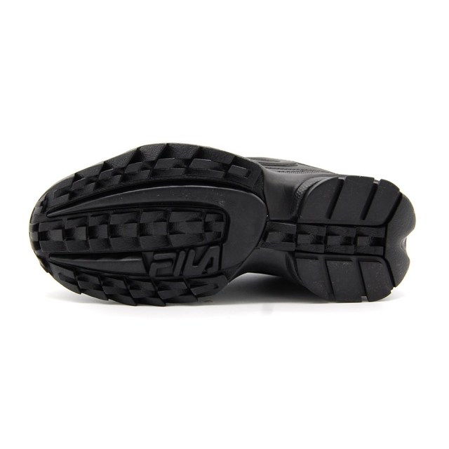 フィラ ディスラプター2 Fila Disruptorii ブラック メンズ レディース スニーカー 黒 厚底 プラットフォームf0215 1073 F0540 0025