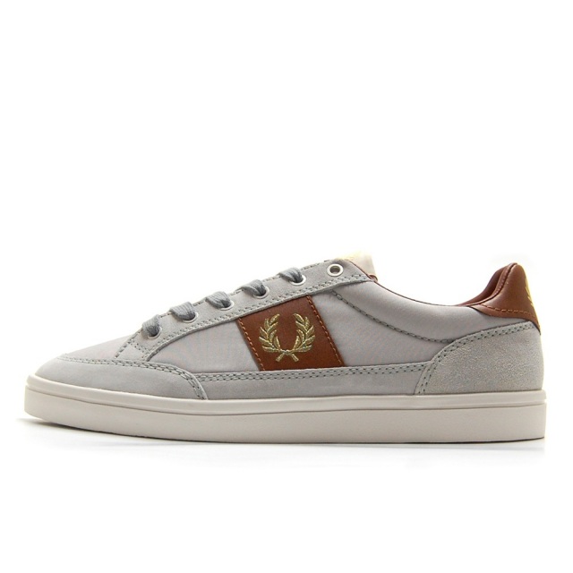 フレッドペリー Fredperry Deuce Poly Suede Leather Dolphin Metallic Gold メンズ スニーカー B9109 432