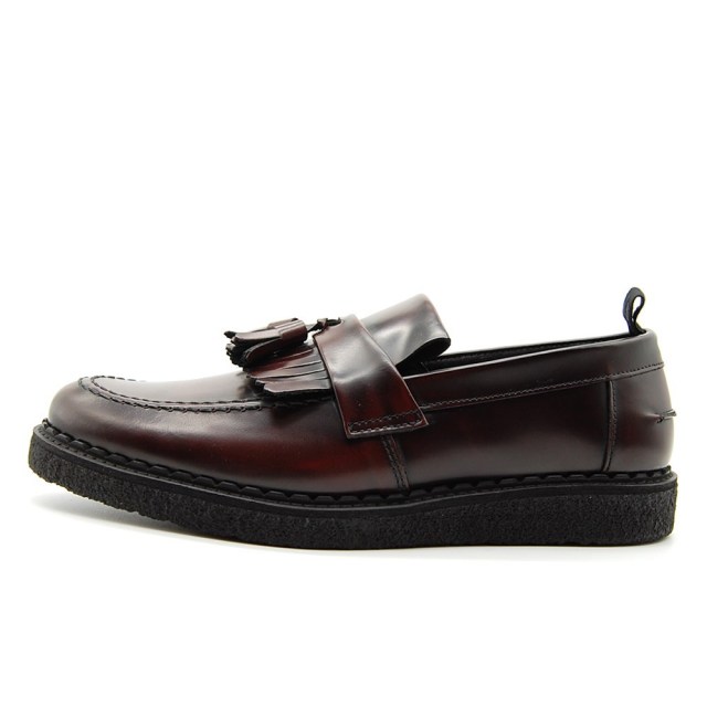 フレッドペリー ジョージ コックス タッセルローファー FREDPERRY GEORGE COX TASSEL LOAFER OX BLOOD メンズ レディース スニーカー B9278-158
